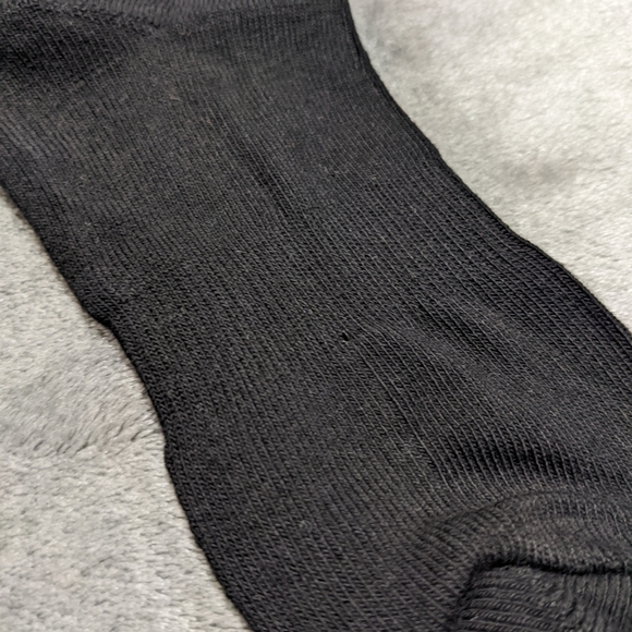 VLONE FRIENDS- black and orange thick crew socks - Picture 6 of 6